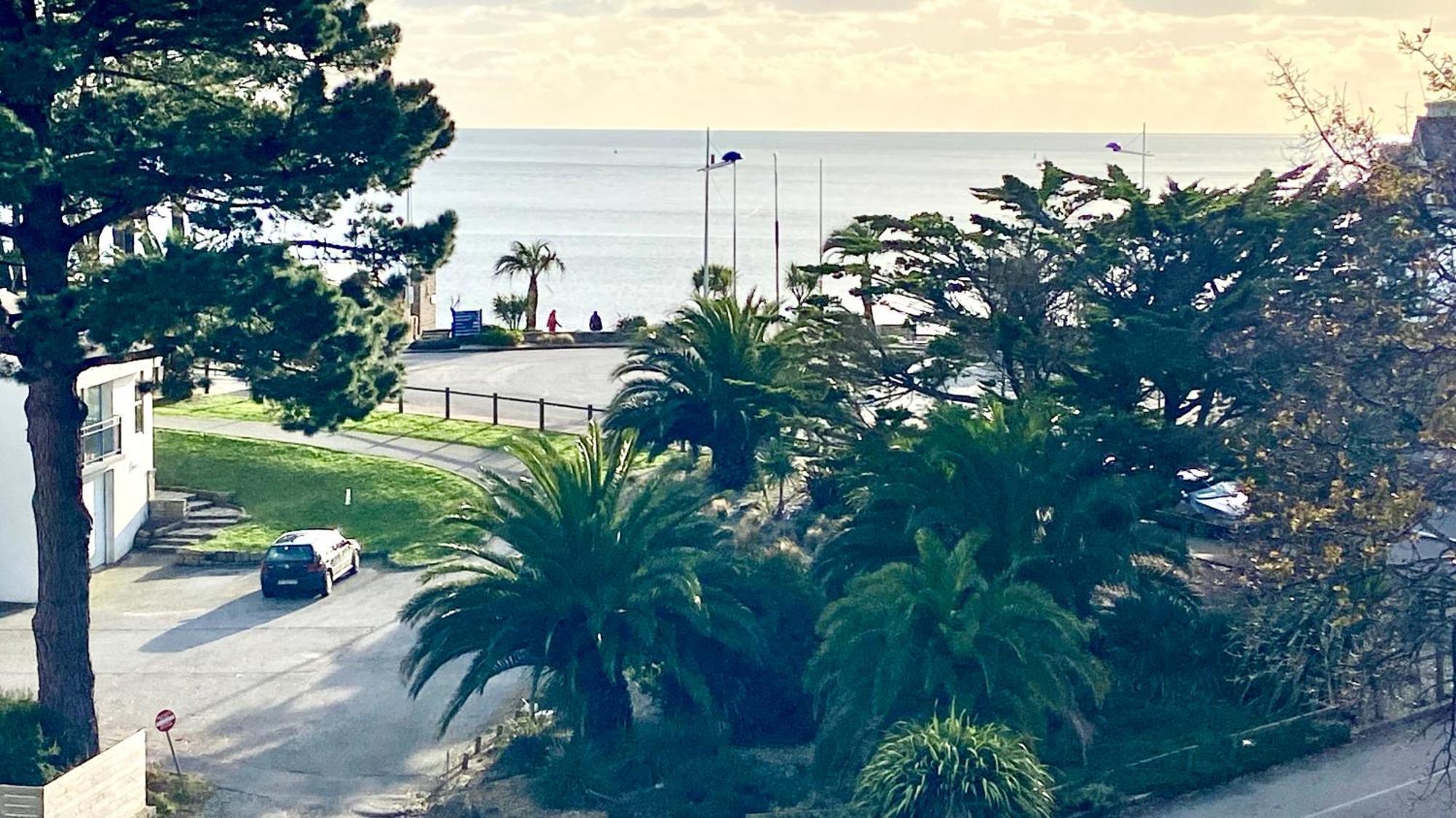 Appartement Avec Vue Mer Et Parking Bénodet Dış mekan fotoğraf